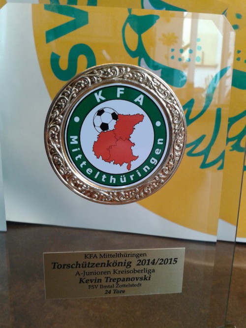 Der Torschützenkönig kommt wieder aus dem Ilmtal!