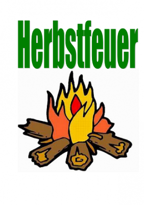 Gemütliches Beisammensein am Herbstfeuer