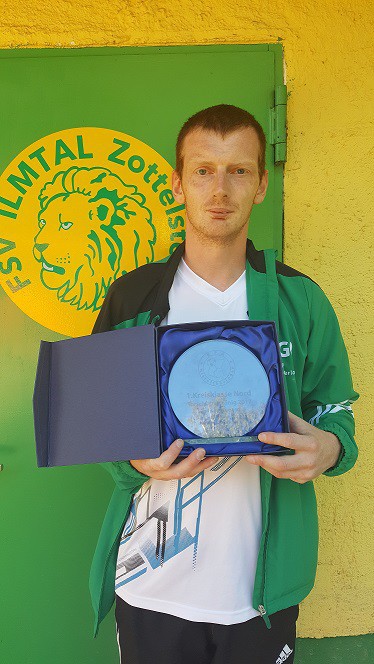 Andy Ackermann u. 2. Männer durch KFA Mittelthüringen geehrt