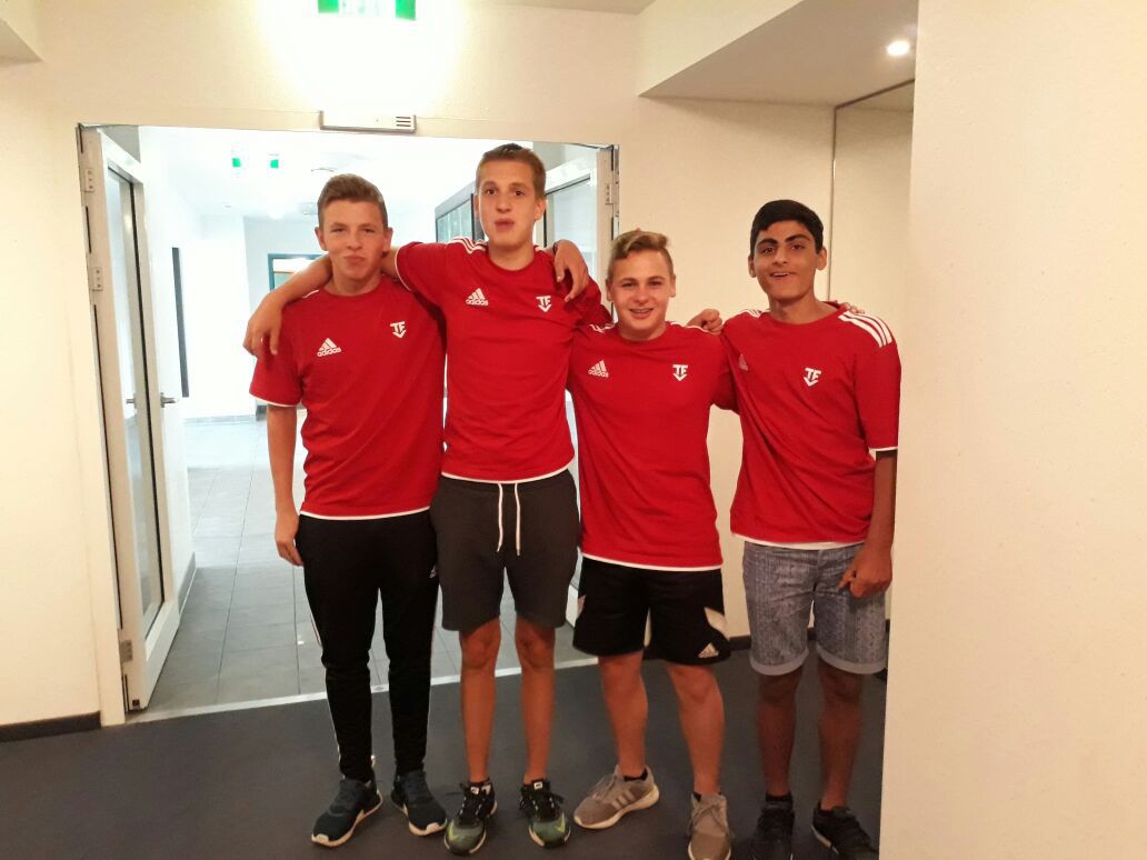 Zottelstedter Nachwuchskicker beim TFV Führungsspielertreff