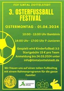 3. Oster-Fußball-Festival steht vor der Tür!
