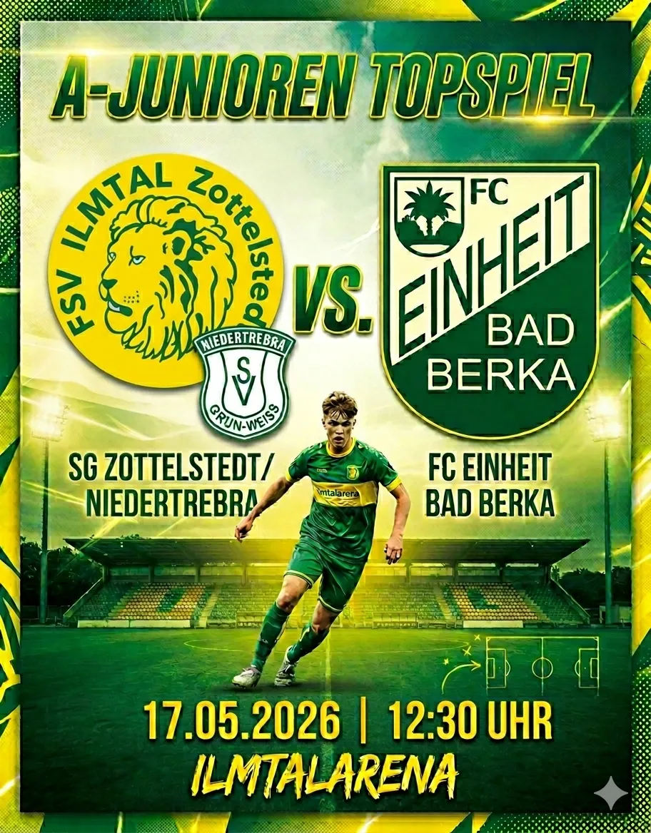 (A) Gipfeltreffen in der Ilmtalarena: Der Kampf um die Meisterschaft steht an!!