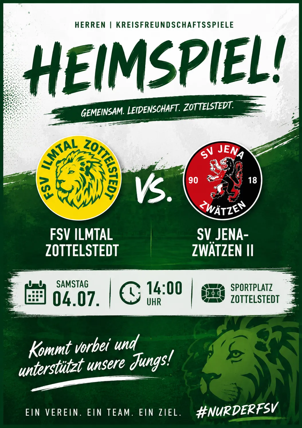 (1M) Erstes Vorbereitungsspiel steht an