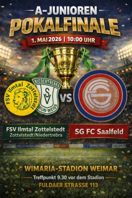 (A) Showdown im Wimaria Stadion: Unsere A-Junioren greifen nach dem Pokalsieg!