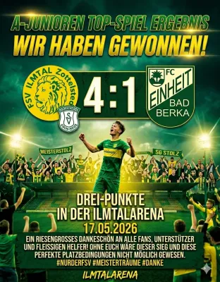 17.05.2026 SG Zottelstedt vs. FC Einheit Bad Berka